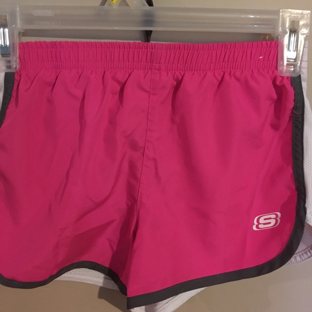 Pink Sketchers Shorts